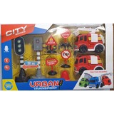 City Series Urban Transport Car Playset - Friction Powered City Series Urban Transport Car Playset - Friction Powered