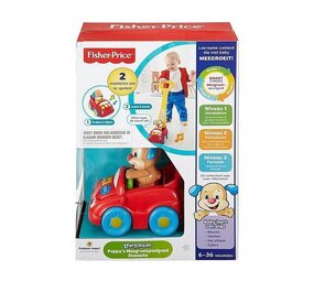 Fisher-Price Fisher-Price Puppy's Meegroeispeelgoed Duwauto