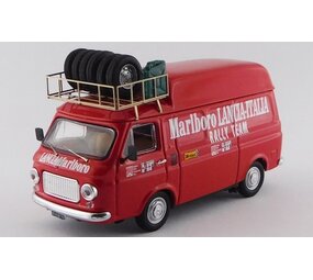 Fiat Fiat 238 Van High Roof  Assistance  Rally Team Lancia 1973 + Roof Rack + Spare Tyres + Jerrycan - 1:43 - Rio Fiat Fiat 238 Van High Roof  Assistance  Rally Team Lancia 1973 + Roof Rack + Spare Tyres + Jerrycan - 1:43 - Rio
