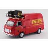Fiat Fiat 238 Van High Roof  Assistance  Rally Team Ferrari 1970 + Roof Rack + Spare Tyres - 1:43 - Rio