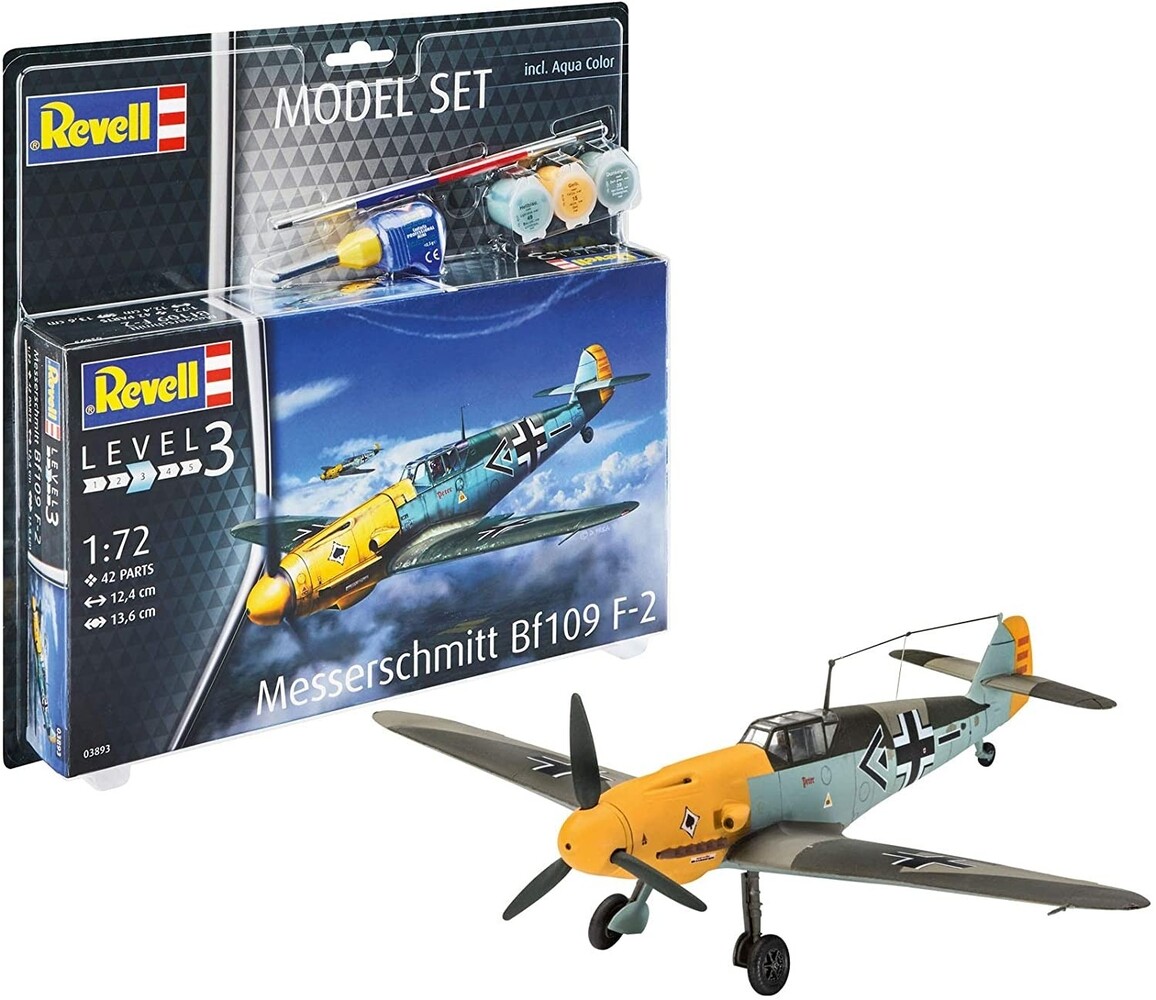 Messerschmitt Bf109 F-2 + Aqua Color - 1:72 - Revell Messerschmitt Bf109 F-2 + Aqua Color - 1:72 - Revell