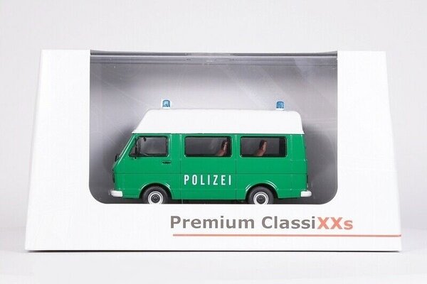Volkswagen Volkswagen LT28 Hochdachbus 'Polizei' - 1:43 - Premium ClassiXXs