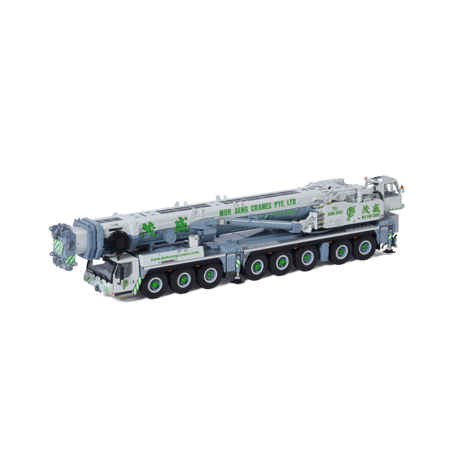 Liebherr LTM 1500 'Moh Seng Cranes PTE LTD' - 1:50 - WSI Models - HMKT
