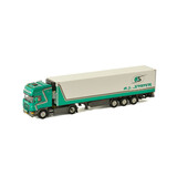 Scania Scania R4 Topline 4x2 + Reefer Semitrailer 3 Axle A.J.Stigter Transport' - 1:50 - WSI Models Scania Scania R4 Topline 4x2 + Reefer Semitrailer 3 Axle A.J.Stigter Transport' - 1:50 - WSI Models