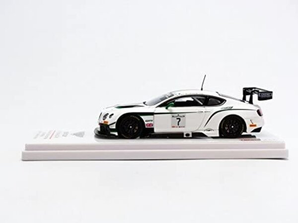 Bentley Bentley Continental GT3 #7 Blancpain GT Total 24 Hrs of Spa 2014 - 1:43 - TrueScale Miniatures Bentley Bentley Continental GT3 #7 Blancpain GT Total 24 Hrs of Spa 2014 - 1:43 - TrueScale Miniatures