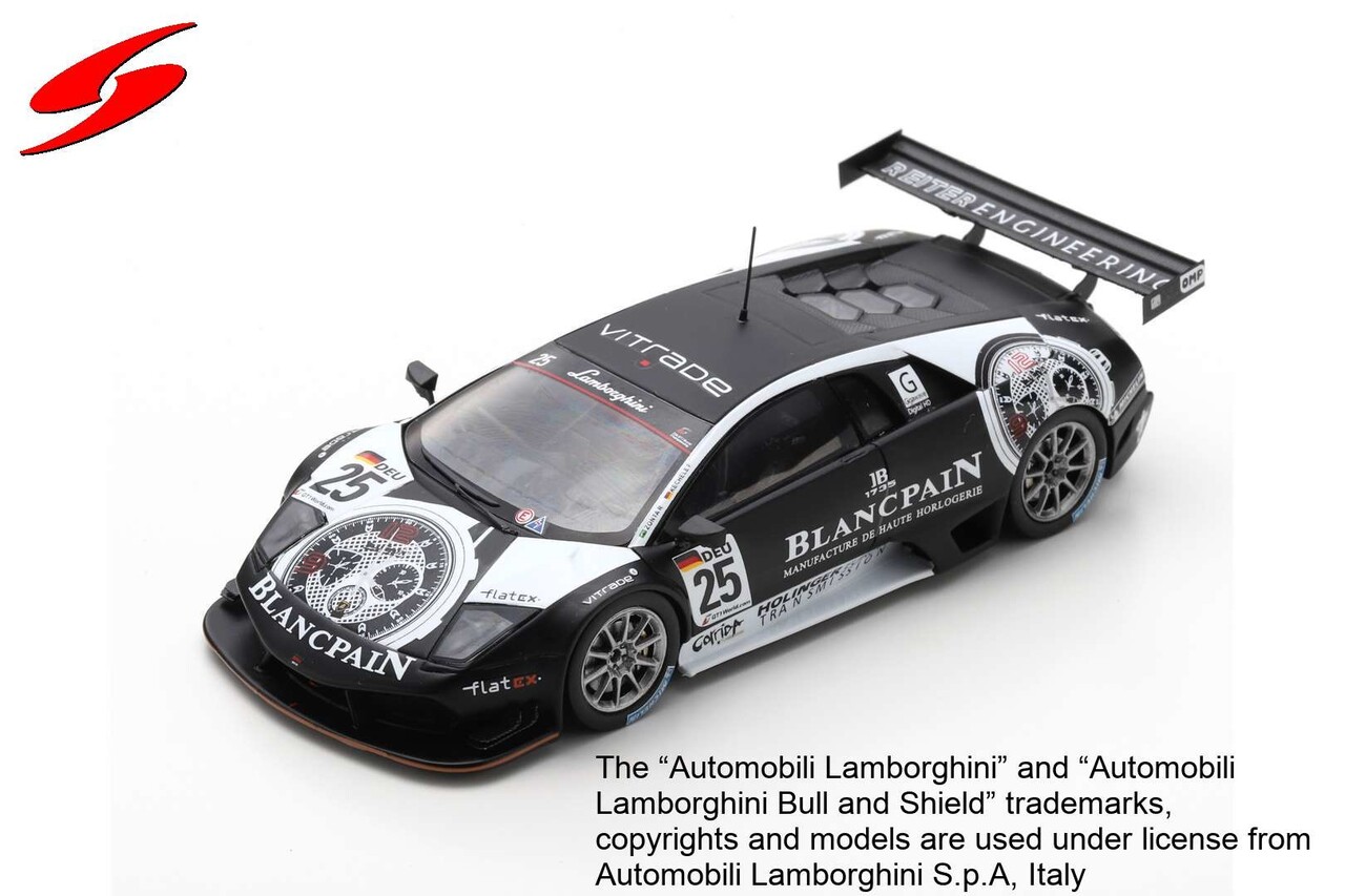 Lamborghini Lamborghini Murciélago LP670 R-SV GT1 #25 Reiter Engineering FIA GT1 World Championship 2010  - 1:43 - Spark Lamborghini Lamborghini Murciélago LP670 R-SV GT1 #25 Reiter Engineering FIA GT1 World Championship 2010  - 1:43 - Spark
