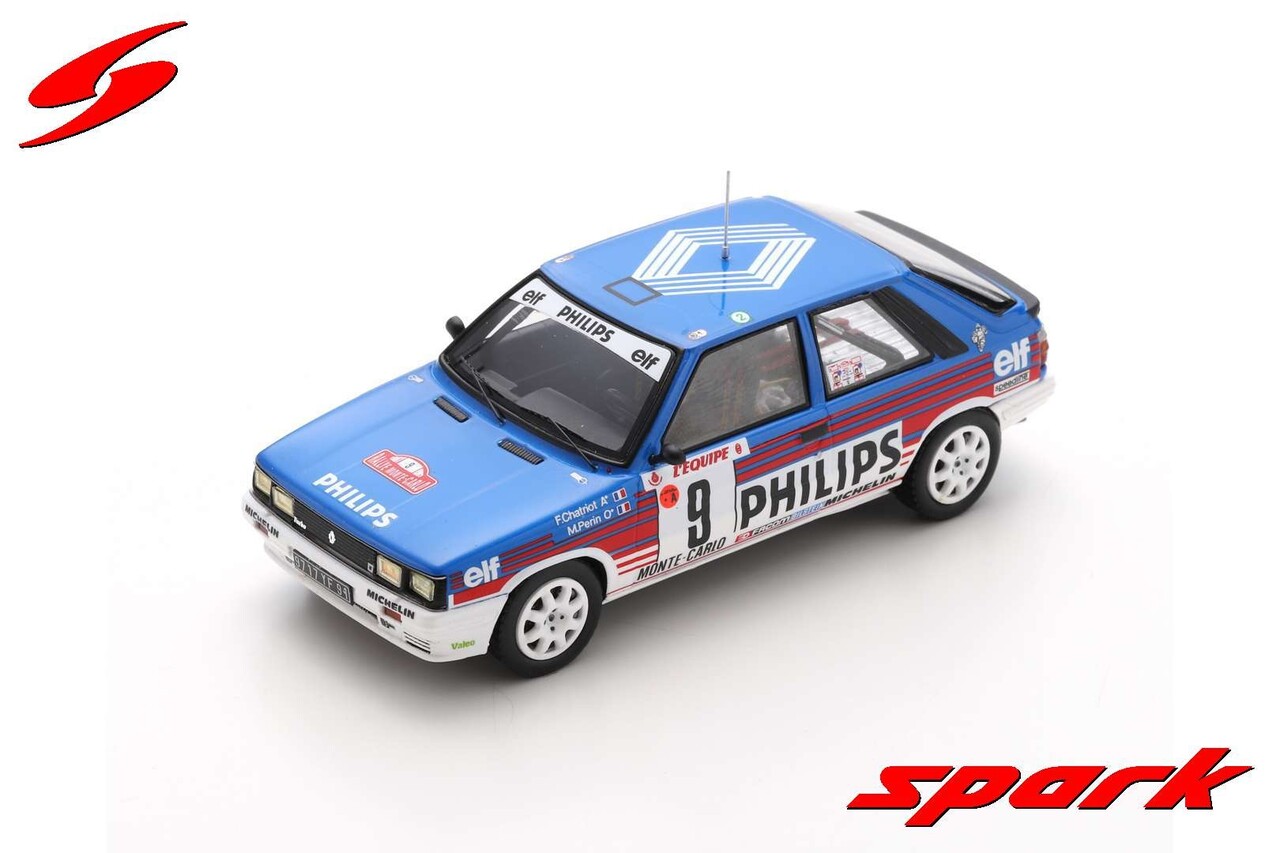 Renault Renault 11 Turbo #9 Rally Monte Carlo 1987  - 1:43 - Spark Renault Renault 11 Turbo #9 Rally Monte Carlo 1987  - 1:43 - Spark