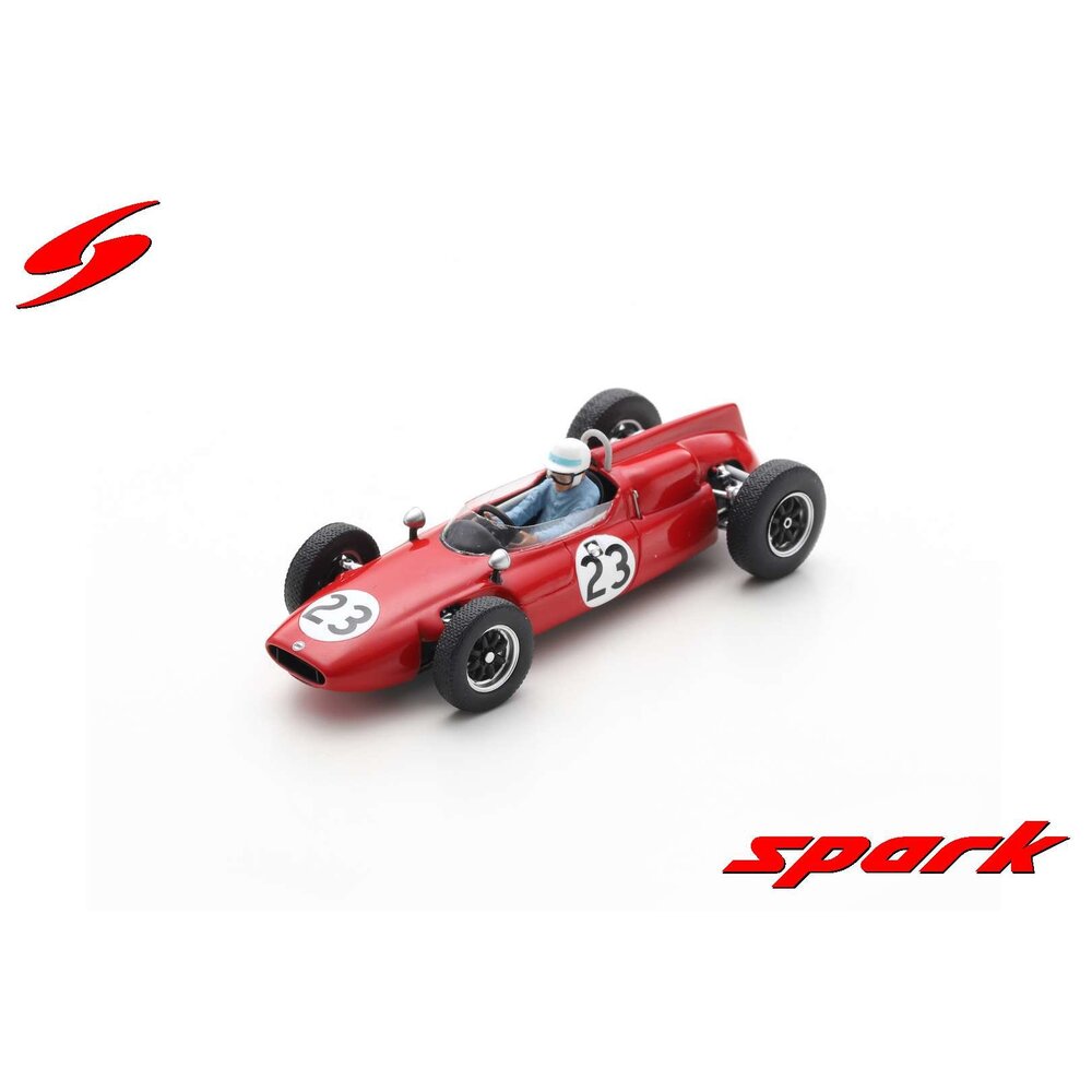 Spark S8067 – Cooper T53 N°23 GP USA 1962 (Tim Mayer) 1/43, Résine, Prévente