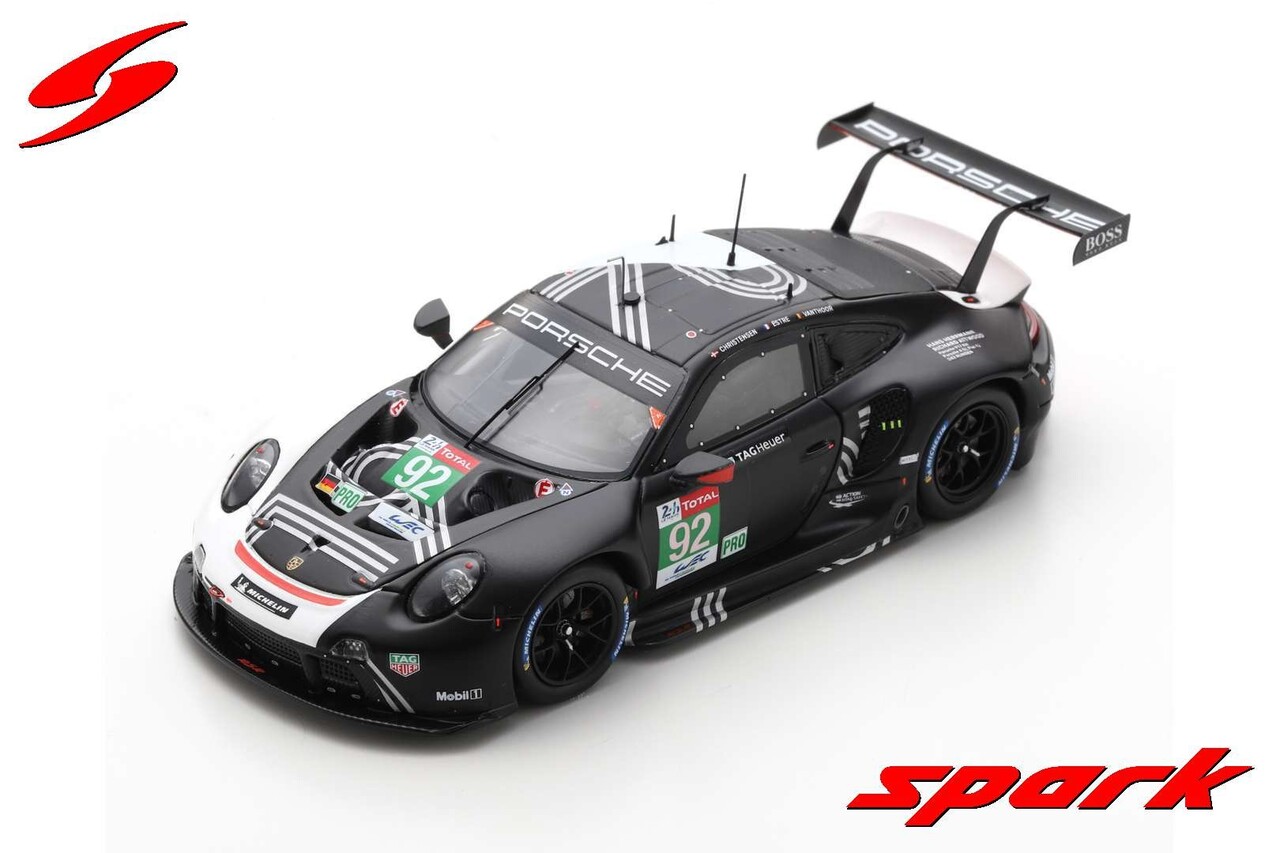 Porsche Porsche 911 RSR-19 #92 Porsche GT Team 24H Le Mans 2020 - 1:43 - Spark Porsche Porsche 911 RSR-19 #92 Porsche GT Team 24H Le Mans 2020 - 1:43 - Spark