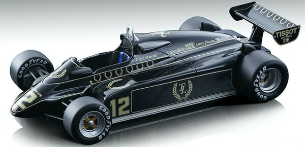 Formule 1 Lotus 91 F1 #12 GP Great Britain 1982 - 1:18 - Tecnomodel Mythos Formule 1 Lotus 91 F1 #12 GP Great Britain 1982 - 1:18 - Tecnomodel Mythos