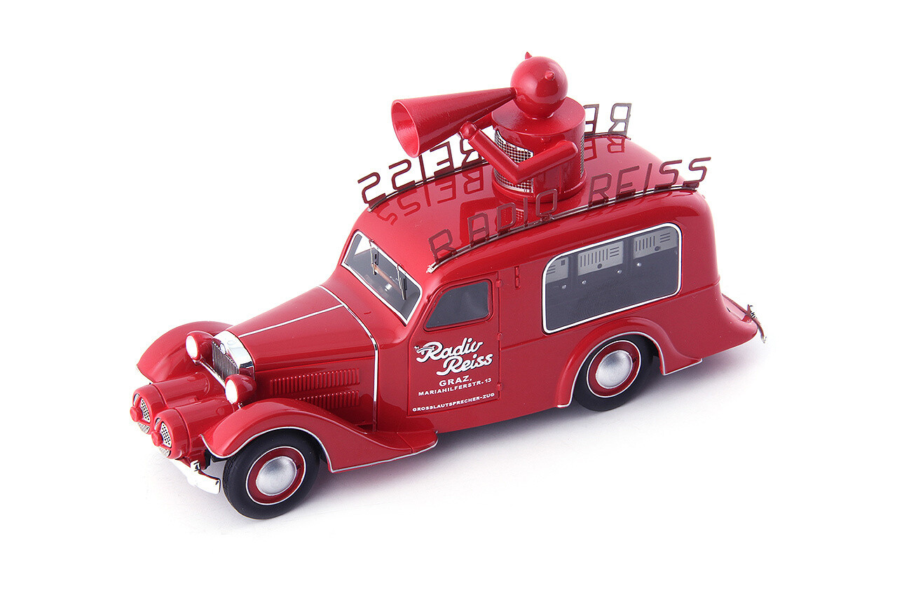 Steyr Steyr XX Car Sales 'Radio Reiss' Austria 1929 - 1:43 - Autocult Steyr Steyr XX Car Sales 'Radio Reiss' Austria 1929 - 1:43 - Autocult