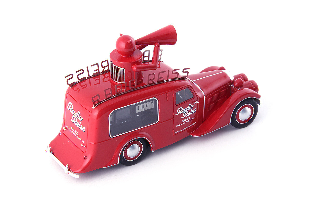 Steyr Steyr XX Car Sales 'Radio Reiss' Austria 1929 - 1:43 - Autocult Steyr Steyr XX Car Sales 'Radio Reiss' Austria 1929 - 1:43 - Autocult
