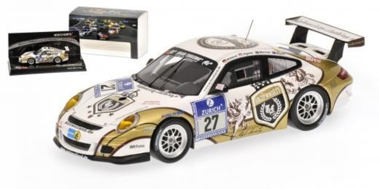 Porsche Porsche 997 Cup #27 24h ADAC Nürburgring 2010 - 1:43 - Minichamps Porsche Porsche 997 Cup #27 24h ADAC Nürburgring 2010 - 1:43 - Minichamps