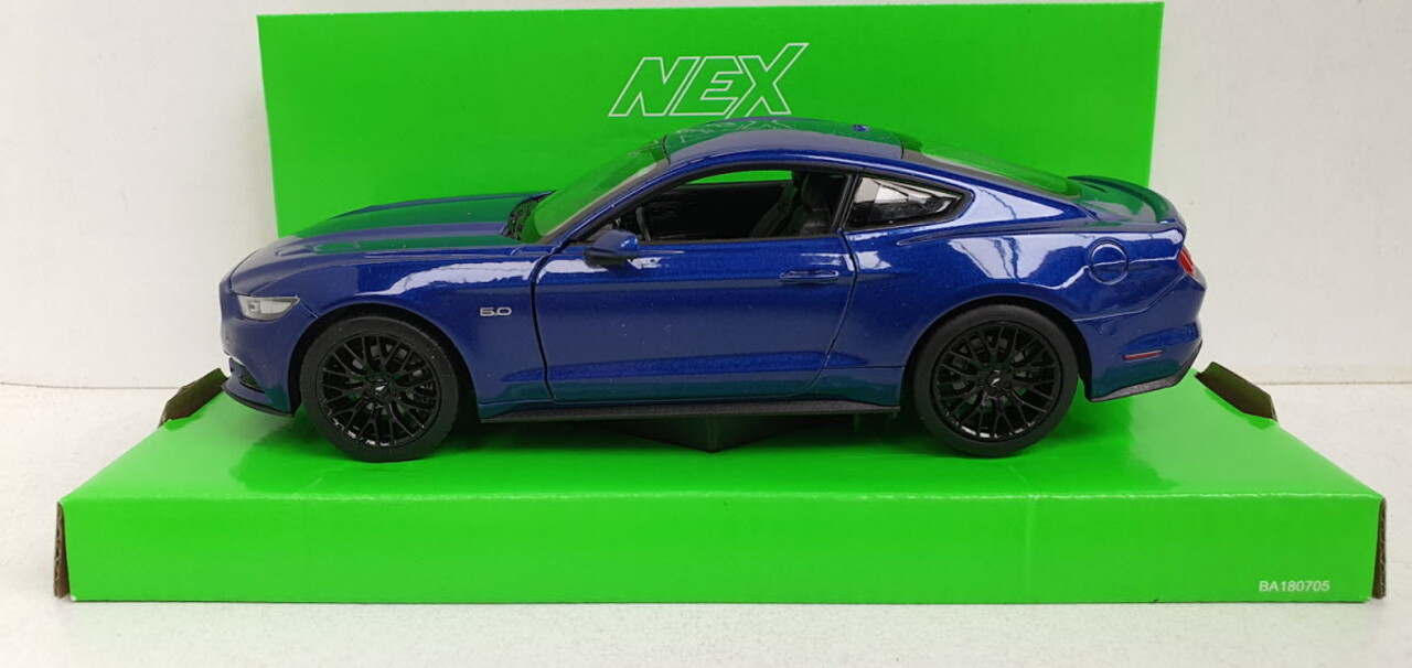 Ford Ford Mustang GT 2015 - 1:24 - Welly Ford Ford Mustang GT 2015 - 1:24 - Welly