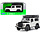 Land Rover Defender Off Road + Roof Rack -1:24 - Welly