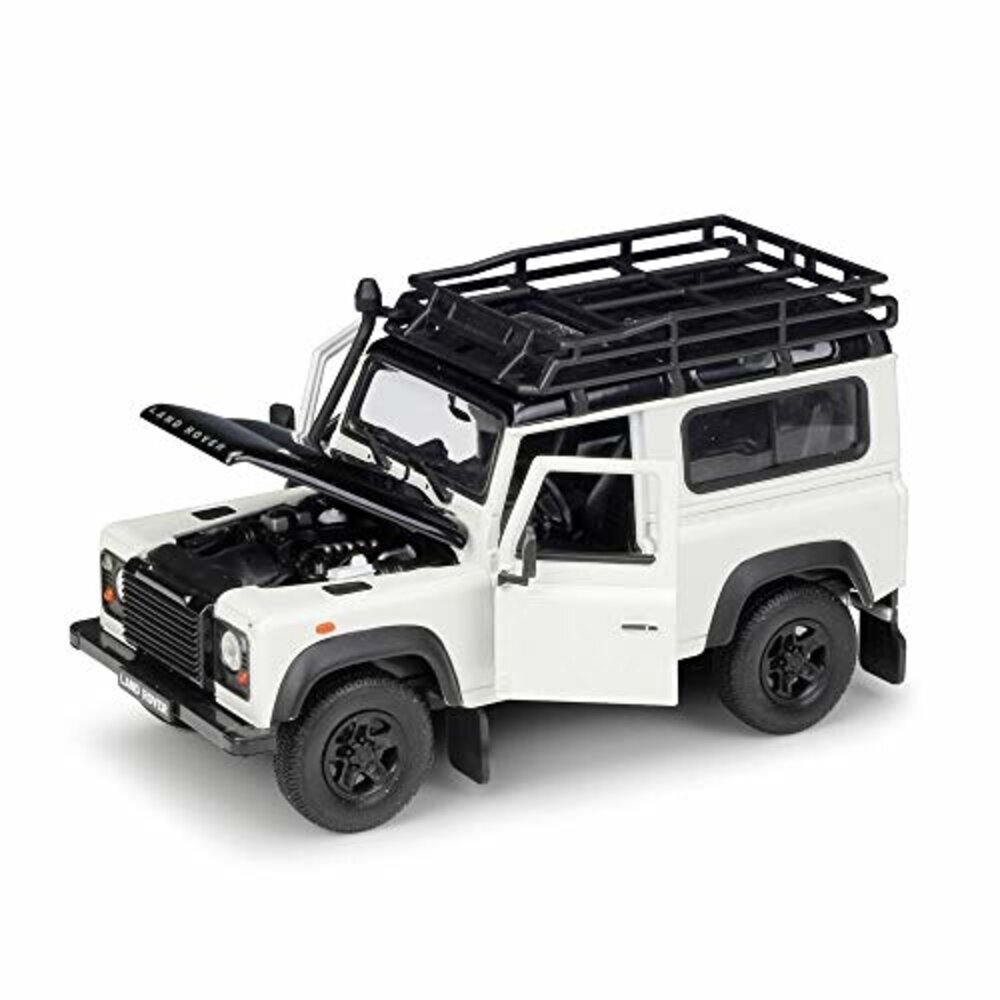 Land Rover Land Rover Defender Off Road + Roof Rack -1:24 - Welly