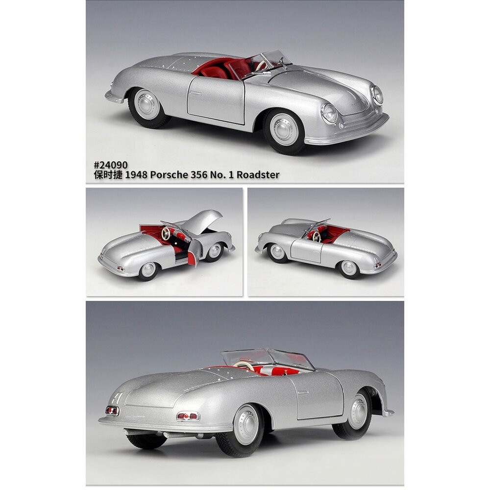 Porsche Porsche 356 #1 Roadster 1948 - 1:24 - Welly Porsche Porsche 356 #1 Roadster 1948 - 1:24 - Welly