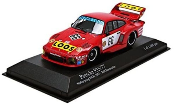 Porsche Porsche 935/77 #66 Nürburgring DRM 1977 - 1:43 - Minichamps Porsche Porsche 935/77 #66 Nürburgring DRM 1977 - 1:43 - Minichamps