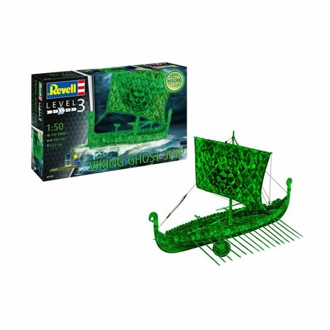 Viking Ghost Ship - 1:50 - Revell Viking Ghost Ship - 1:50 - Revell