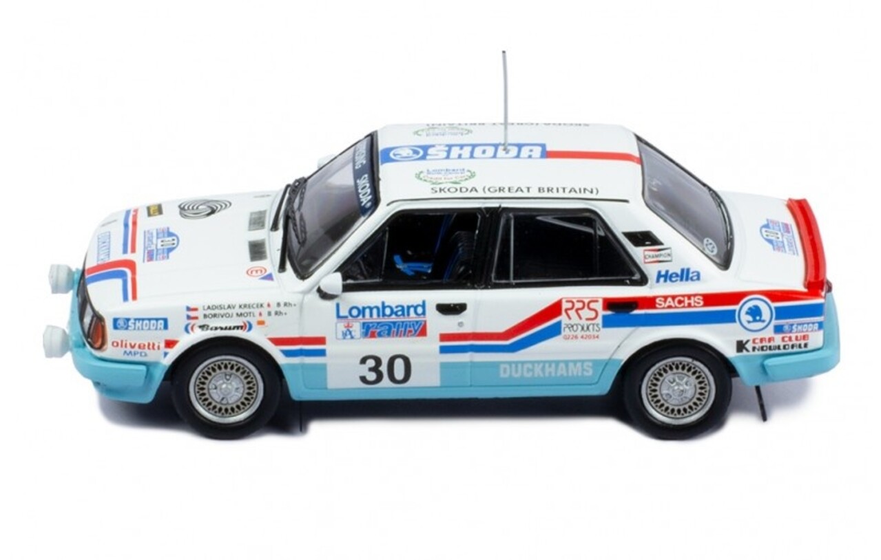Skoda Skoda 130 L #30 Rally WM RAC Rally 1987 - 1:43 - IXO Models