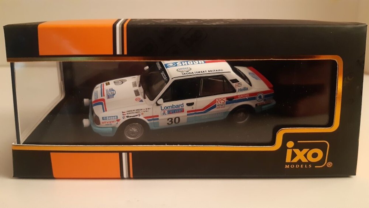 Skoda Skoda 130 L #30 Rally WM RAC Rally 1987 - 1:43 - IXO Models