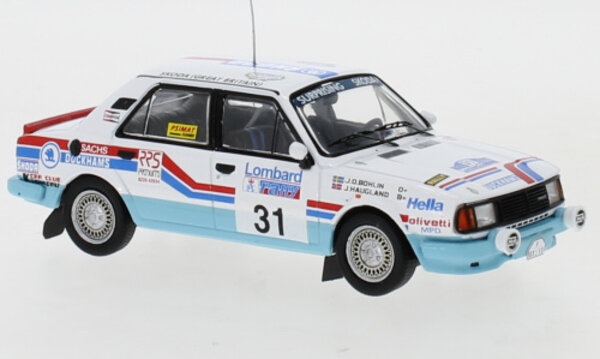 Skoda Skoda 130 L #31 Rally WM RAC Rally 1987 - 1:43 - IXO Models