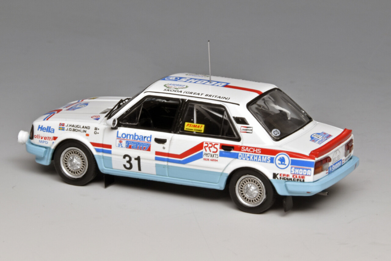 Skoda Skoda 130 L #31 Rally WM RAC Rally 1987 - 1:43 - IXO Models