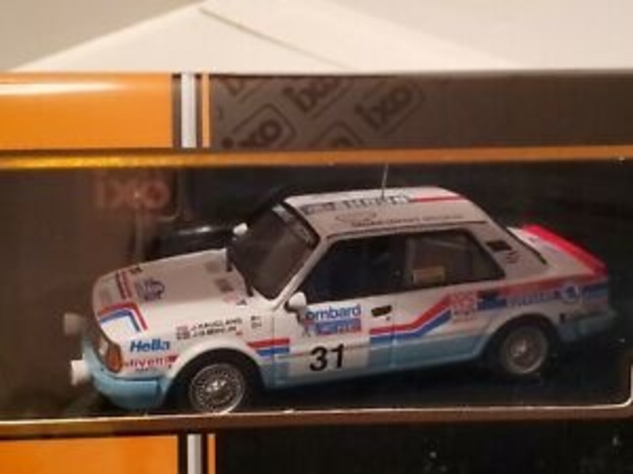 Skoda Skoda 130 L #31 Rally WM RAC Rally 1987 - 1:43 - IXO Models