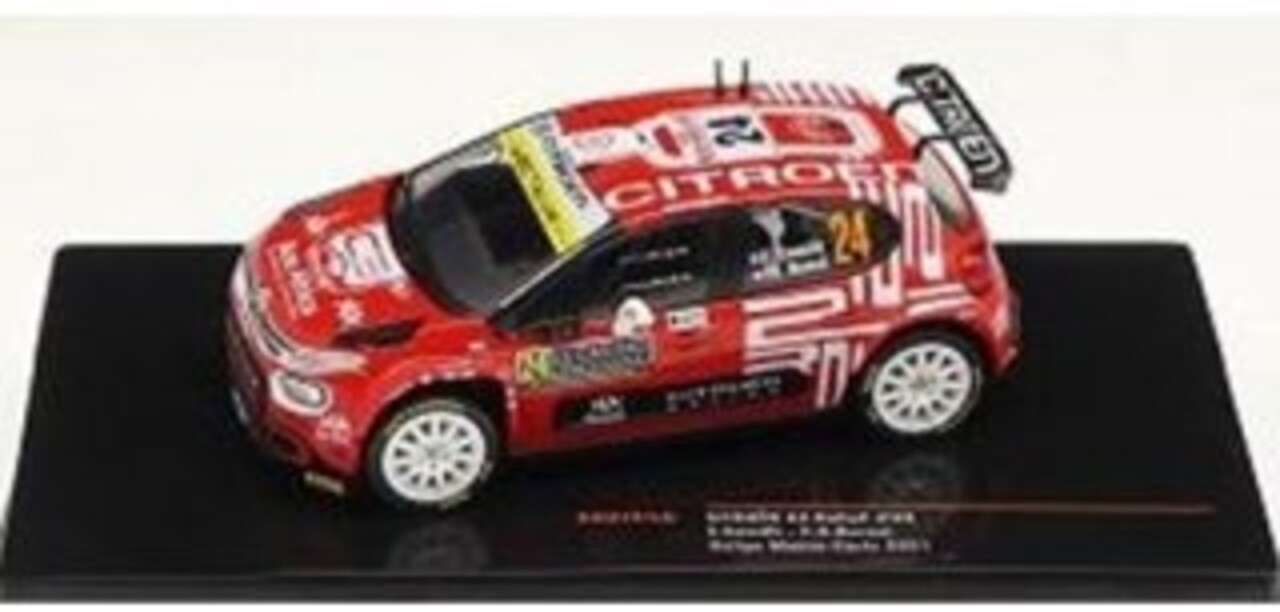 Citroen Citroën C3 Rally 2 #24 Rally WM Rally Monte Carlo 2021 - 1:43 - IXO Models