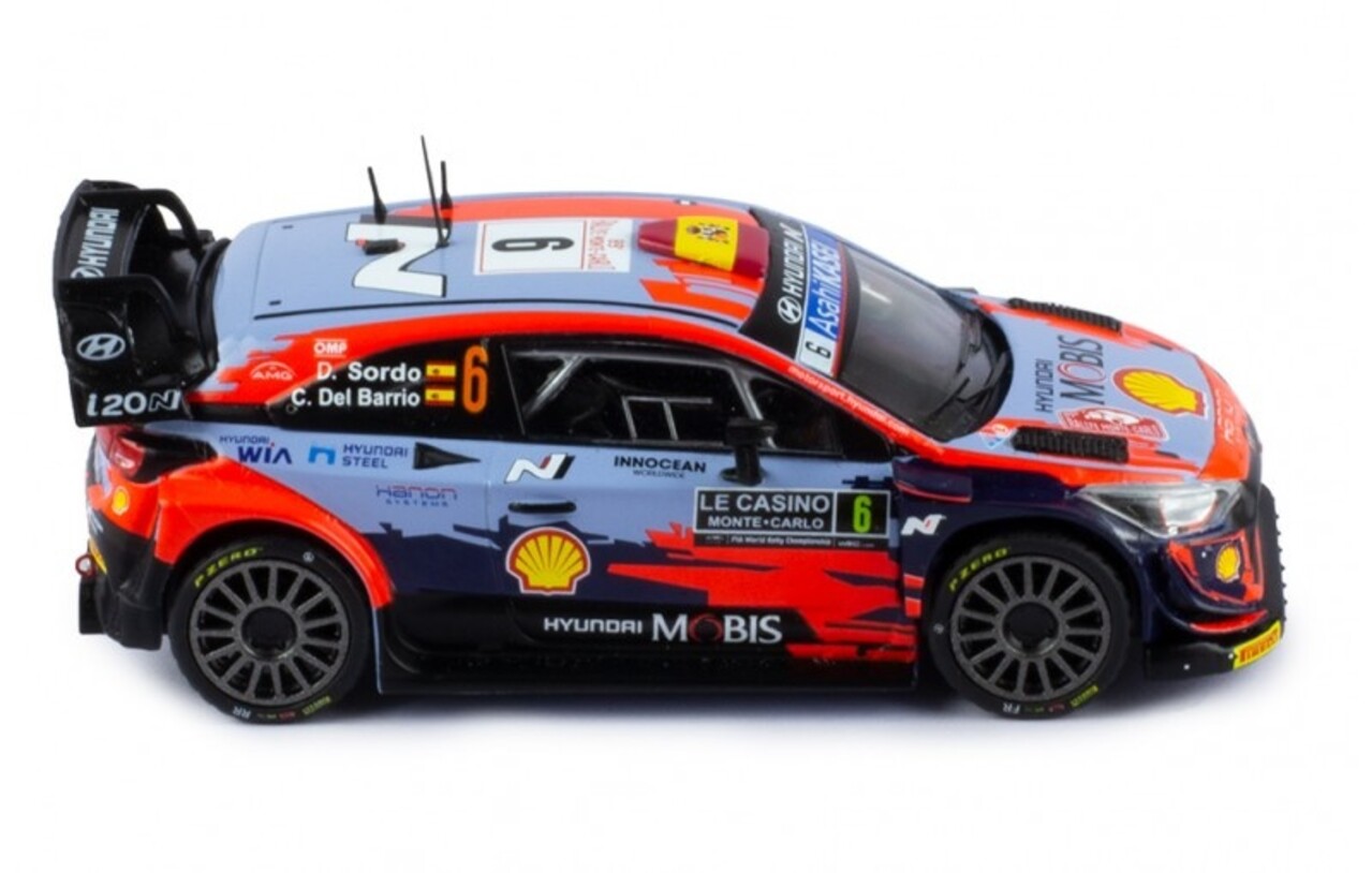 Hyundai Hyundai i20 Coupe WRC #6 Rally WM Rally Monte Carlo 2021 - 1:43 - IXO Models Hyundai Hyundai i20 Coupe WRC #6 Rally WM Rally Monte Carlo 2021 - 1:43 - IXO Models
