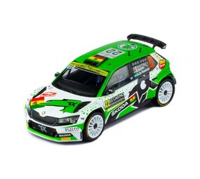 Skoda Skoda  Fabia Rally 2 Evo #22 Rally WM Rally Monte Carlo 2021 - 1:43 - IXO Models Skoda Skoda  Fabia Rally 2 Evo #22 Rally WM Rally Monte Carlo 2021 - 1:43 - IXO Models