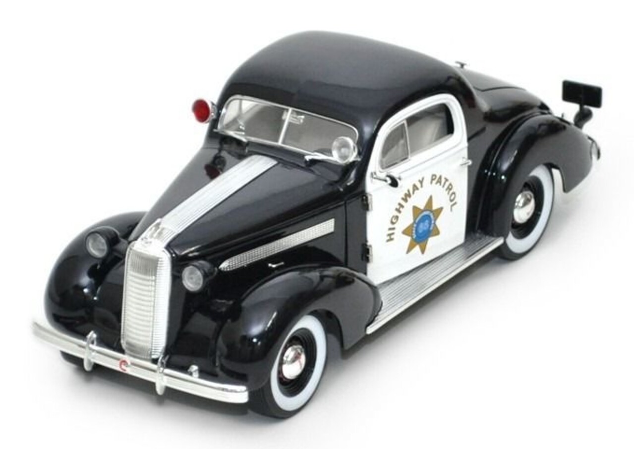 Pontiac Pontiac Deluxe Police Car 1936 - 1:18 - Signature Models
