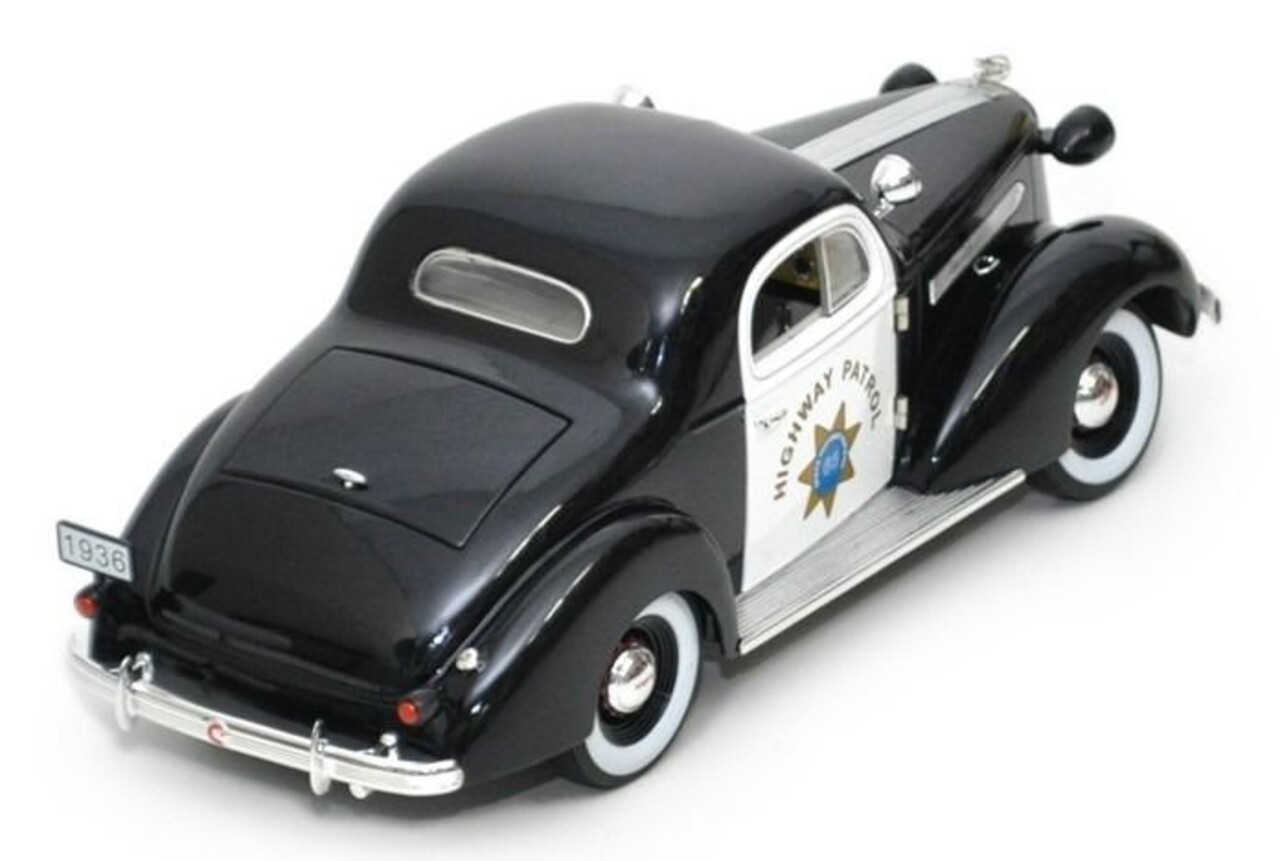 Pontiac Pontiac Deluxe Police Car 1936 - 1:18 - Signature Models