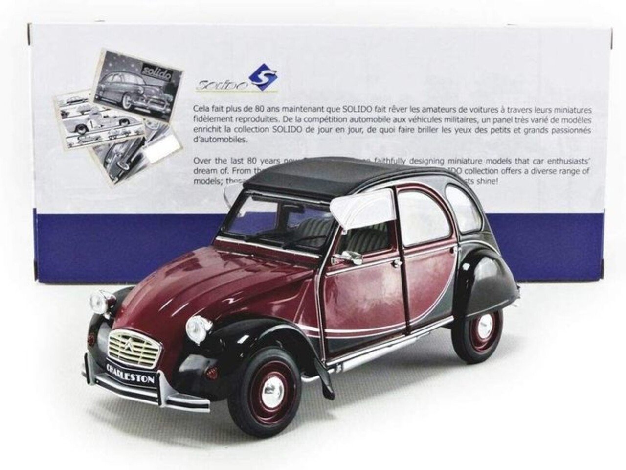 Citroën 2CV6 Charleston 1982 - 1:18 - Solido - HMKT