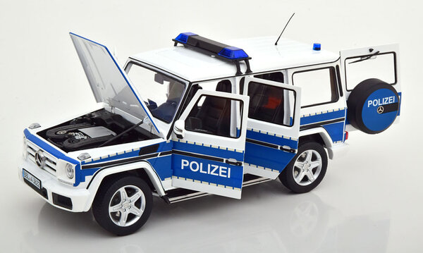 Mercedes-Benz Mercedes-Benz G-Class 'Polizei' - 1:18 - iScale