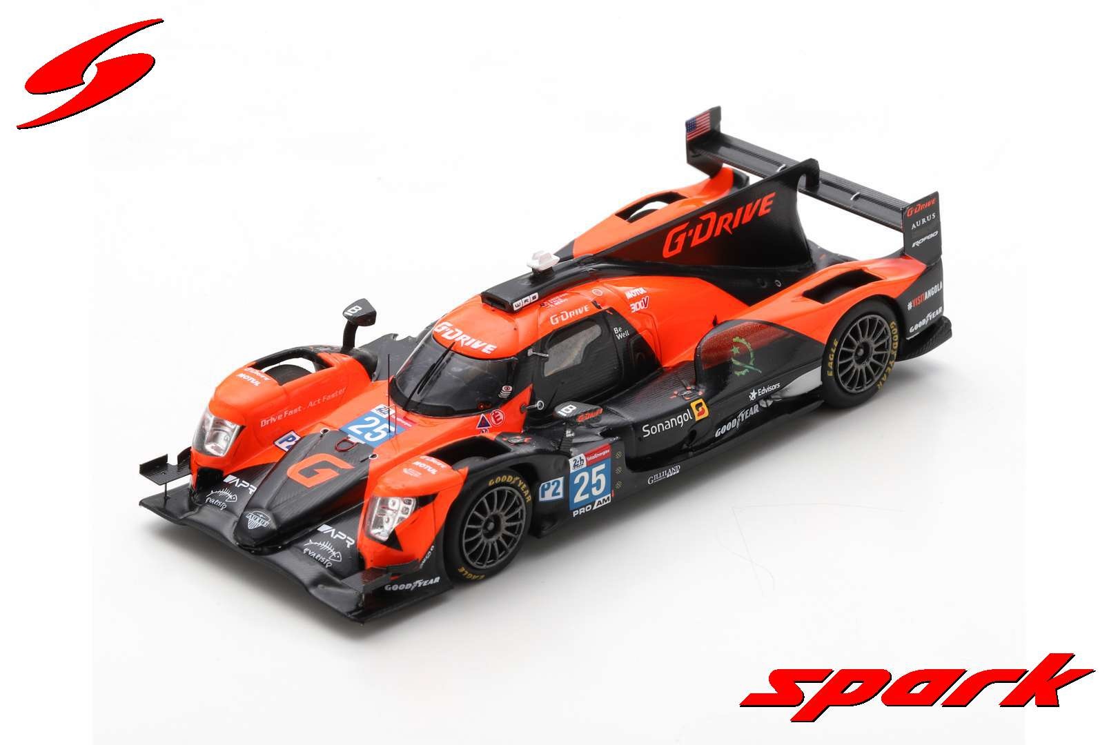 Aurus 01 Gibson #26 V8 Team G-Drive Racing 24h Le Mans 20211:43 - HMKT