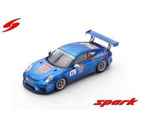 Porsche Porsche 911/991 GT3 #53 Porsche Carrera Cup France Champion 2018 - 1:43 - Spark Porsche Porsche 911/991 GT3 #53 Porsche Carrera Cup France Champion 2018 - 1:43 - Spark