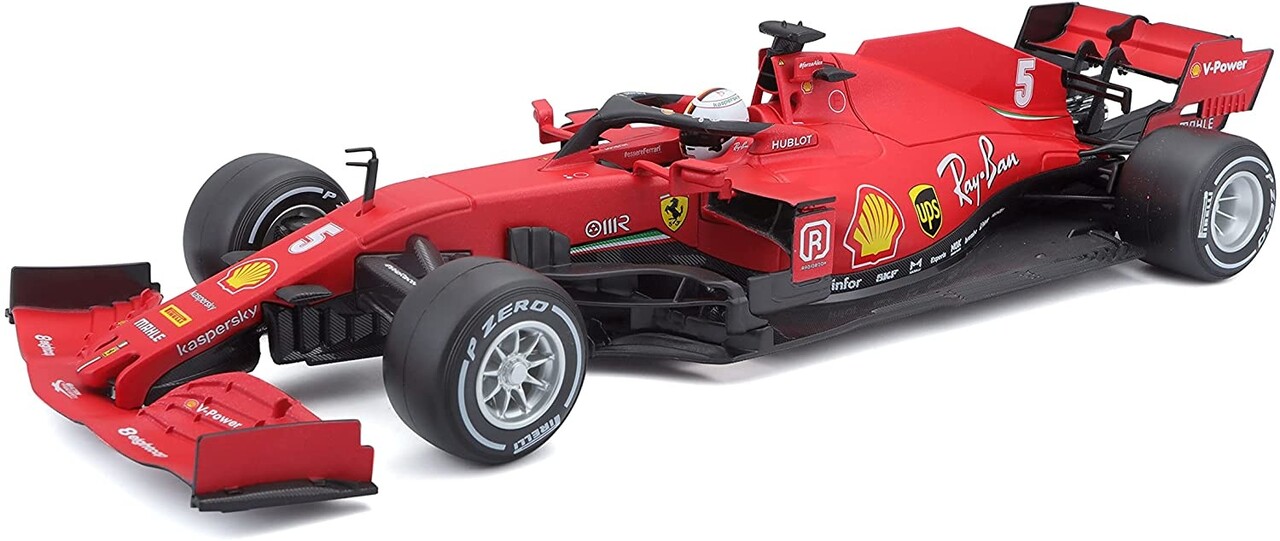 Formule 1 Ferrari SF1000 #5 S. Vettel Austrian GP 2020 - 1:18 - Bburago