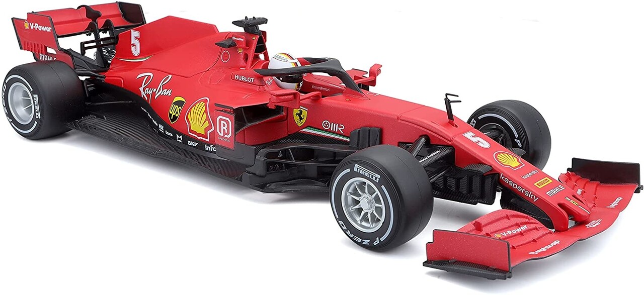 Formule 1 Ferrari SF1000 #5 S. Vettel Austrian GP 2020 - 1:18 - Bburago