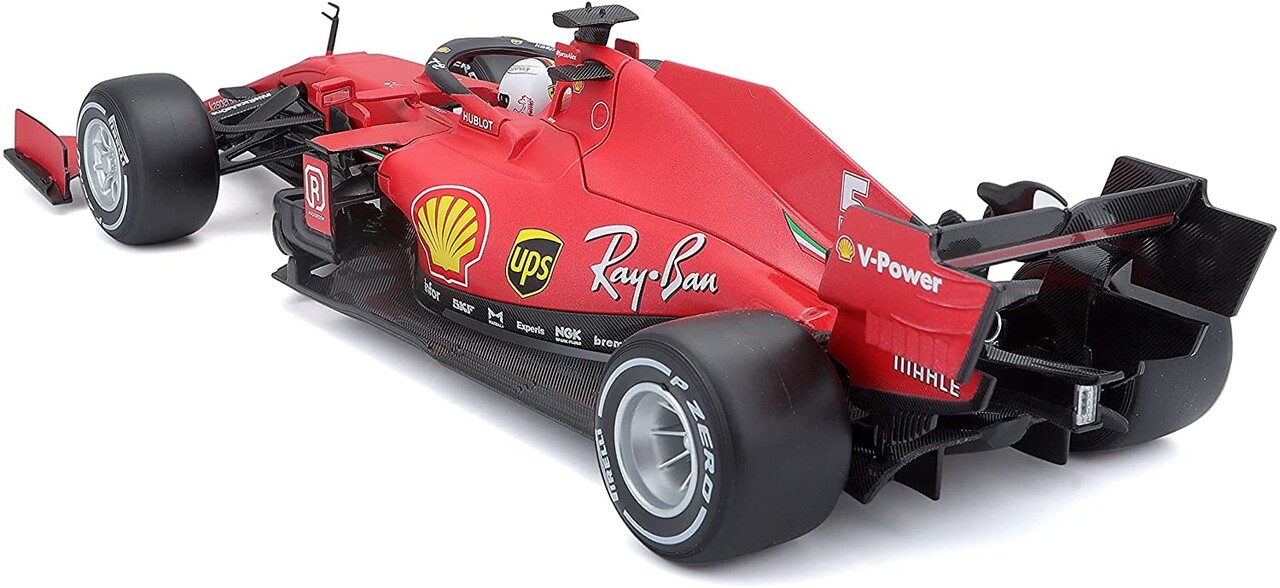 Formule 1 Ferrari SF1000 #5 S. Vettel Austrian GP 2020 - 1:18 - Bburago
