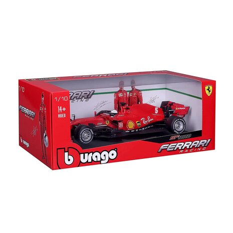 Formule 1 Ferrari SF1000 #5 S. Vettel Austrian GP 2020 - 1:18 - Bburago