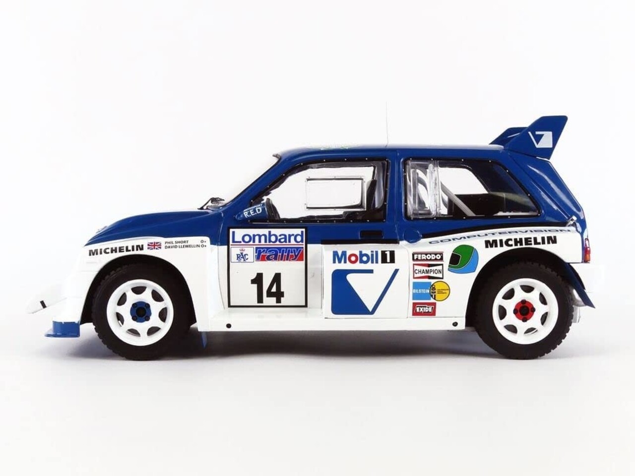 MG MG Metro 6R4 #14 RAC Rally 1986 - 1:18 - IXO Models