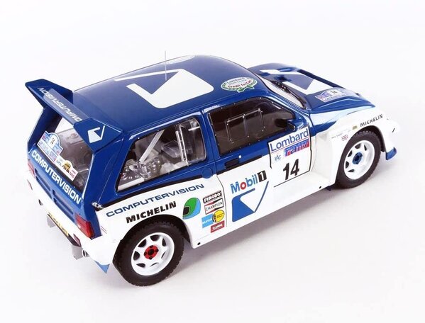 MG MG Metro 6R4 #14 RAC Rally 1986 - 1:18 - IXO Models