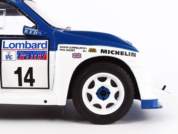 MG MG Metro 6R4 #14 RAC Rally 1986 - 1:18 - IXO Models