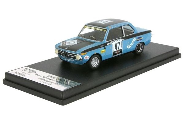 BMW BMW 2002 ti #47 Nürburgring 1971 - 1:43 - Troféu BMW BMW 2002 ti #47 Nürburgring 1971 - 1:43 - Troféu