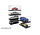 Kunststof Vitrine (6x) - 1:18 - Modelcar Group