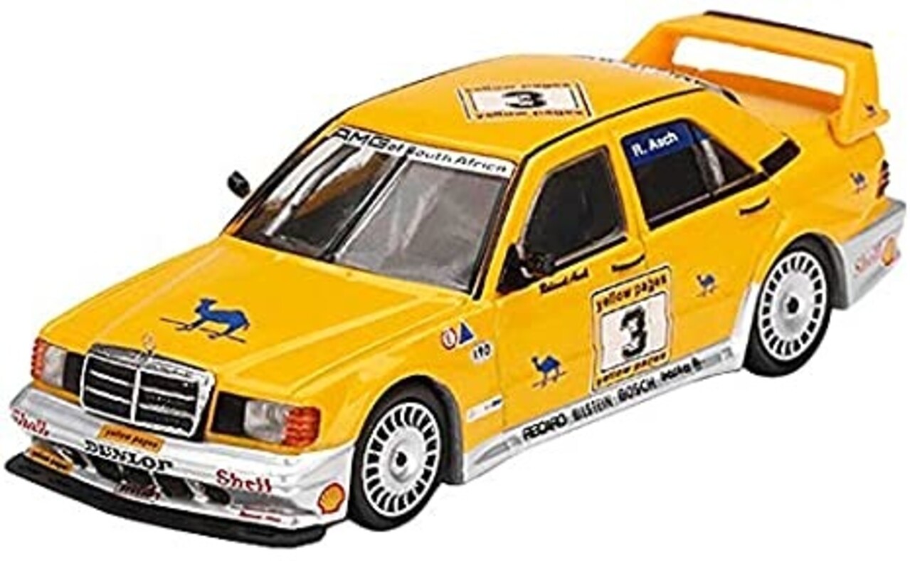 Mercedes-Benz Mercedes-Benz 190E Evo2 AMG #3 Camel Yellow Pages Invitational Kyalami 1990 - 1:43 - TrueScale Miniatures