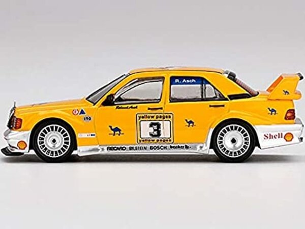 Mercedes-Benz Mercedes-Benz 190E Evo2 AMG #3 Camel Yellow Pages Invitational Kyalami 1990 - 1:43 - TrueScale Miniatures