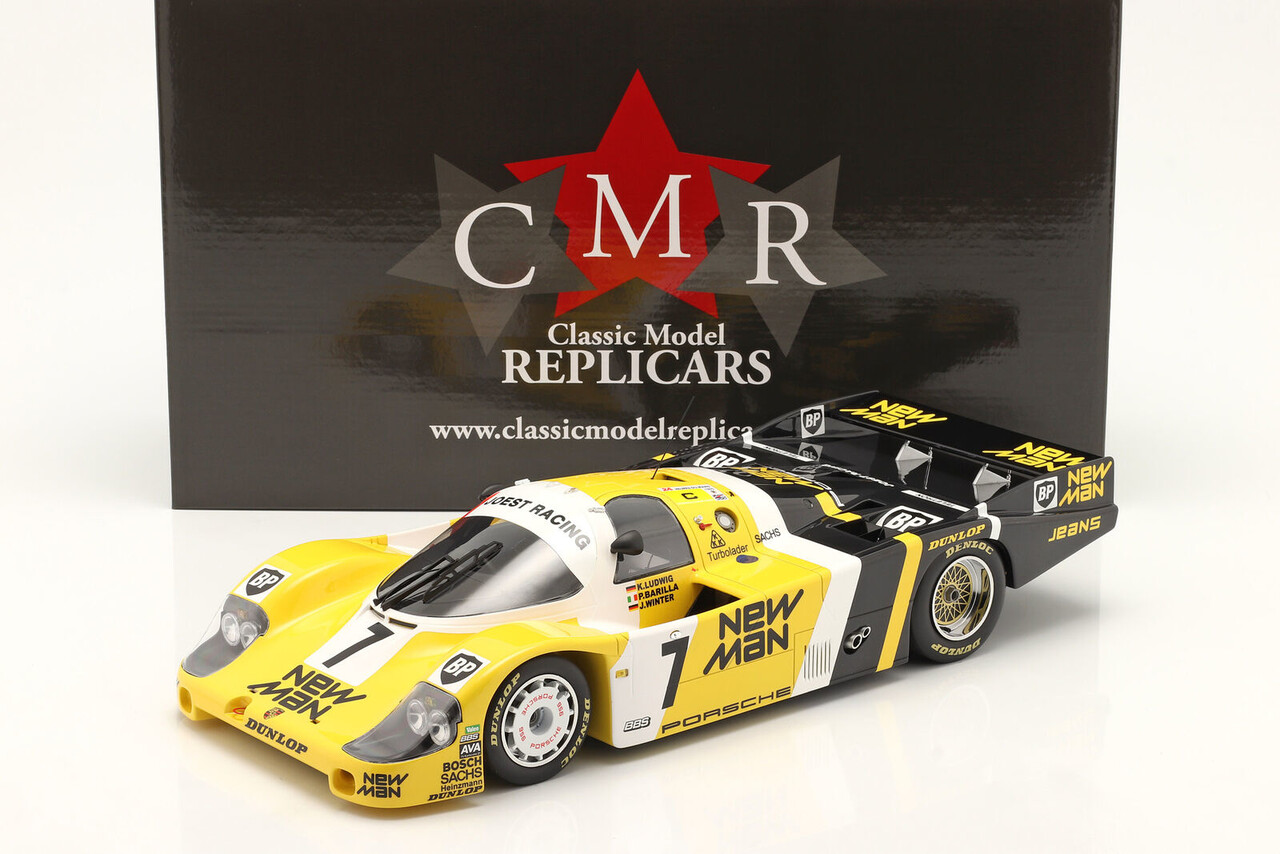 Porsche Porsche 956 LH #7 Winner 24h Le Mans 1985 - 1:12 - CMR Classic Model Replicars Porsche Porsche 956 LH #7 Winner 24h Le Mans 1985 - 1:12 - CMR Classic Model Replicars