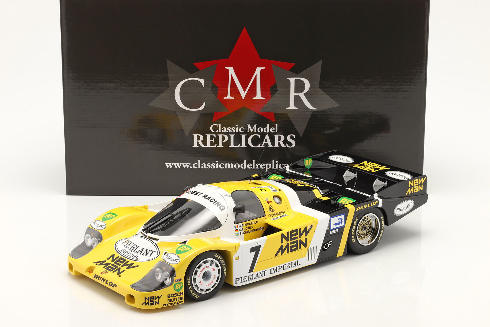 Porsche 956 LH #7 Winner 24h Le Mans 1984 - 1:12 - CMR Classic